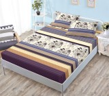 Husa Pat cu Elastic 3 Piese 180x200cm + 2 Fete Perna 50x75cm Combo HP068