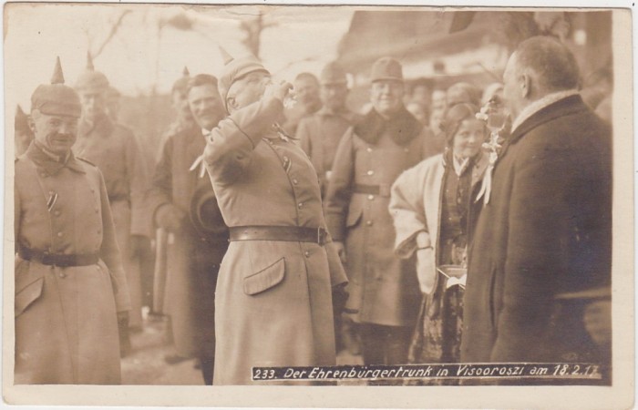 Armata Austro-ungara in Visooroszi Ruscova Maramures Primul razboi Mondial 1917 WWI