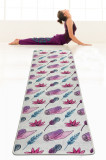 Saltea fitness/yoga/pilates Marich Djt, Chilai, 60x200 cm, poliester, multicolor, Chilai Home