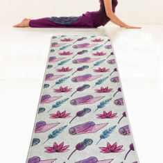 Saltea fitness/yoga/pilates Marich Djt, Chilai, 60x200 cm, poliester, multicolor
