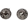 Cercei din argint 925 jolie silver, model inima in cerc, 8 x 8 mm, 1.6 g