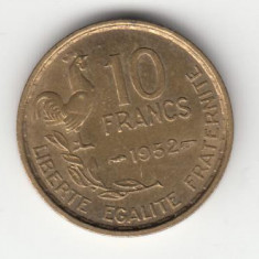 FRANTA - 10 Francs 1952 , LF1.20