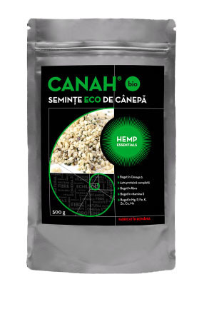 Seminte Decorticate Canepa Eco Canah 500gr