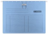 Dosar suspendabil Donau A4 230 gr/mp sina bagheta metalica 5 buc/set albastru