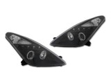 Far Toyota Celica (T23), 09.1999-04.2006, fata, Stanga+Dreapta, cu fiber-optic Lampa pozitie; H1+H3; manual; negru, transparent; tuning; omologare: S