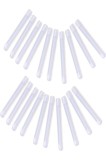 V&acirc;rfuri din silicon pentru ochelari, 10 perechi, c&acirc;rlige anti-alunecare pentru urechi, capace transparente și flexibile pentru brațele ochelarilor, pe