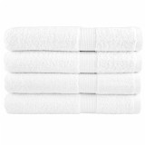 Cumpara ieftin Prosoape de sauna premium, SOLUND 4 buc alb 80x200cm 600gsm