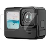 Ecran protector din plastic TELESIN pentru LCD si lentila compatibil GoPro Hero 10/11/12 - GP-FLM-902