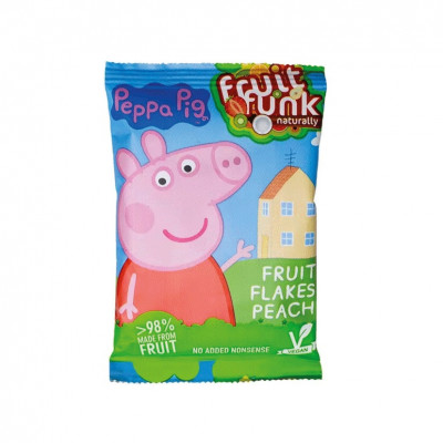 Jeleuri din fructe cu piersici Peppa Pig, 16 gr, Fruit Funk foto