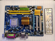 Placa de baza Gigabyte G31M-ES2L, socket 775 DDR2 PCI-e + E4500 - poze reale foto