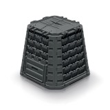Compostor de gradina, 450 L, negru, Evogreen, Vario, Prosperplast