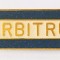 INSIGNA ARBITRU PERIOADA RSR FOTBAL SPORT ( CITITI DESCRIEREA )