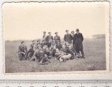 Bnk foto - Militari - 1942 - Terenul de instructie din Tatarani -elevi, Alb-Negru, Romania 1900 - 1950, Militar