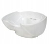 Bol ceramic profesional pentru scafa coafor profesională unitate de spălare culoare albă