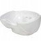 Bol ceramic profesional pentru scafa coafor profesională unitate de spălare culoare albă