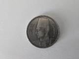 Egipt 2 Piastres 1937 Argint are 14 gr.