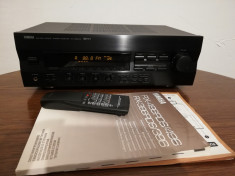 Amplificator/Receiver Stereo YAMAHA RX-396RDS cu telecomanda/manual - Impecabil foto