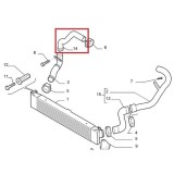 Furtun intercooler, supraalimentare Fiat Ducato 2006-2014, diametru 60/63 mm, cauciuc, RapidAuto 5770PT-2