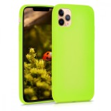 Husa pentru Apple iPhone 11 Pro, Silicon, Galben, 49781.75, Carcasa, Kwmobile