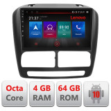 Navigatie dedicata Fiat Doblo 2010-2017 si Opel Combo 2010-2017 Lenovo 4+64 GB Octa Core LTE Android radio gps internet Kit-DOB CarStore Technology, EDOTEC