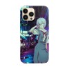 Husa compatibila cu Apple iPhone 13 model Rey Evangelion, Silicon, TPU, Viceversa, Transparent, Carcasa