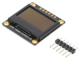 'Ecran OLED 0.96" 128x64 I2C/SPI 180cd/m2'