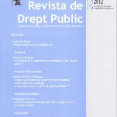 Revista de drept public Nr 1-2 2012