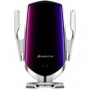 Incarcator Auto Wireless OEM, Quick Charge, 10W, Senzor IR, Argintiu