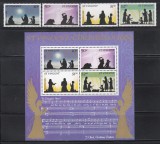 St. Vincent 1983 - Crăciun, Serie + Colita, MNH