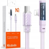 Mcdododo Usb-C Pentru Iphone Cablu &Icirc;nclinat De Mare Viteză 36W 1.2M Violet