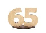 Cifre Lemn Decorative MDF 18cm, Gravura Laser Personalizata, Numere Lemn pentru Mesa, Cadouri Unice