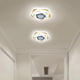 Lustra LED 3D Kerensa 36W Alb, Alessandro DESIGN