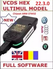 VCDS Hex V2 ARM STM32 Original 22.3 RO-EN REAL HEX V2 foto