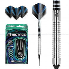 Set darts Winmau SABOTAGE 90% soft 18g foto