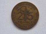 25 FRANCS 1957 TOGO
