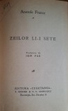 ZEILOR LI-I SETE - ANATOLE FRANCE