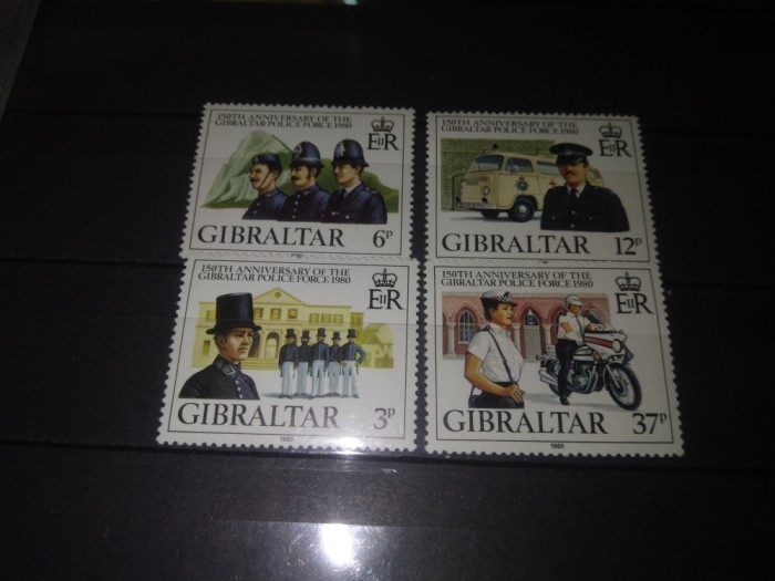 TIMBRE GIBRALTAR 1980