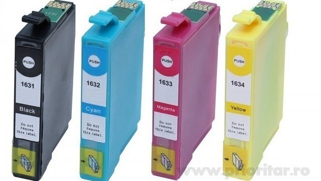 PACHET Cartuse pt EPSON 16 16XL T-1631 T-1632 T-1633 T-1634 ( BK+C+M+Y ) Epson... PACHET Cartuse pt EPSON 16 16XL T-1631 T-1632 T-1633 T-1634 ( BK+C+M+Y ) Epson...