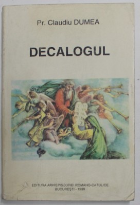 DECALOGUL de PREOT CLAUDIU DUMEA , 1999, PREZINTA URME DE UZURA foto
