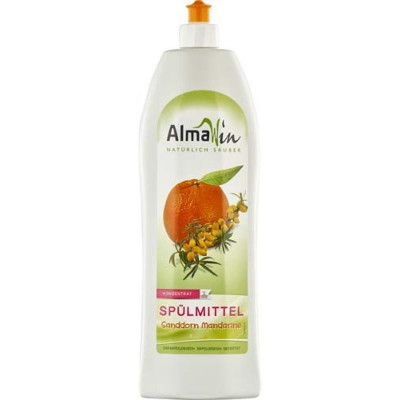 Detergent de Vase Concentrat cu Catina si Mandarine Bio 1000ml AlmaWin foto