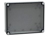 Carcasă universală Schneider Electric Thalassa TBS ABS IP66 gri 241x291x88mm transparent fumuriu