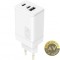 Incarcator Retea MaXlife MXTC-08-65ACC 65W 3.25A 1 x USB-A - 2 x USB-C Alb