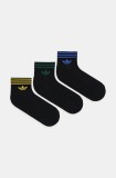 Adidas Originals șosete 3-pack culoarea negru, JI9488