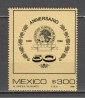 Mexic.1988 50 ani Legislatia Muncii GZ.89, Nestampilat