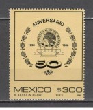 Mexic.1988 50 ani Legislatia Muncii PM.56, Nestampilat