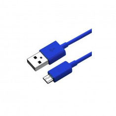 Cablu de date de la USB 2.0 la Micro USB-Lungime 3 Metri-Culoare Albastru închis