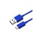 Cablu de date de la USB 2.0 la Micro USB-Lungime 3 Metri-Culoare Albastru &icirc;nchis