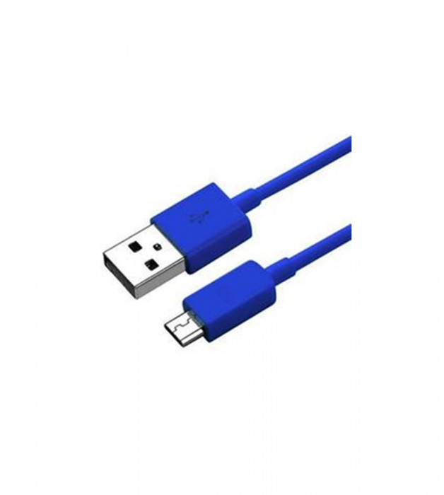 Cablu de date de la USB 2.0 la Micro USB-Lungime 3 Metri-Culoare Albastru &icirc;nchis