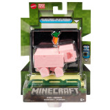 MINECRAFT CRAFT A BLOCK FIGURINA PIG 8CM, Mattel
