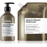 L&rsquo;Or&eacute;al Professionnel Serie Expert Absolut Repair Molecular ambalaj economic pentru par deteriorat